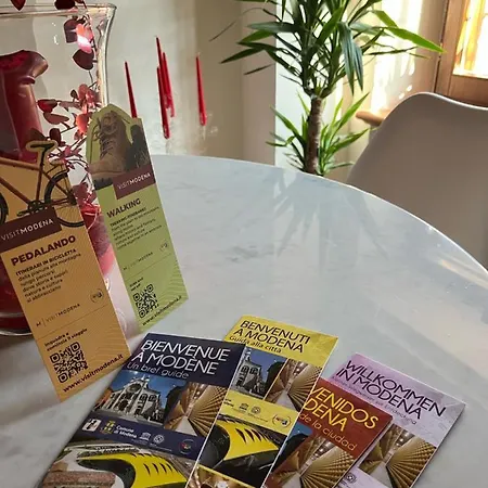 公寓 Loft Albinelli Wi-fi E Parcheggio Gratis In Centro 摩德纳